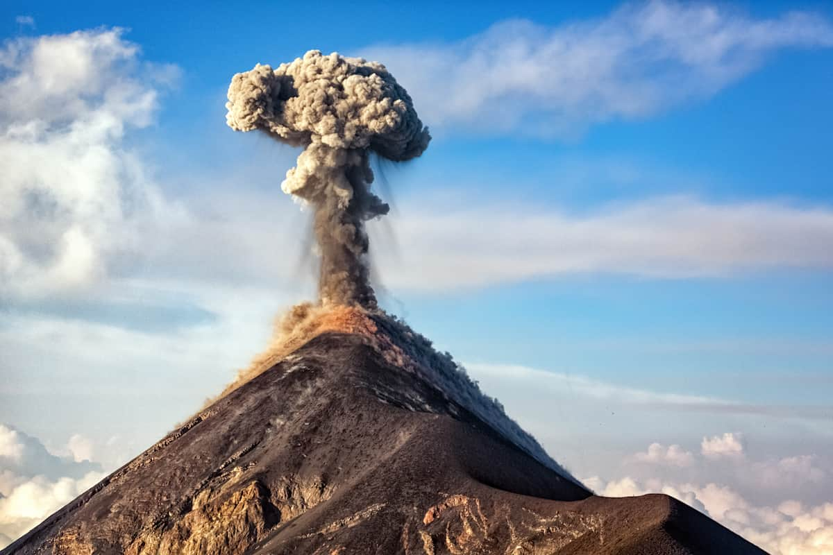 火山の写真