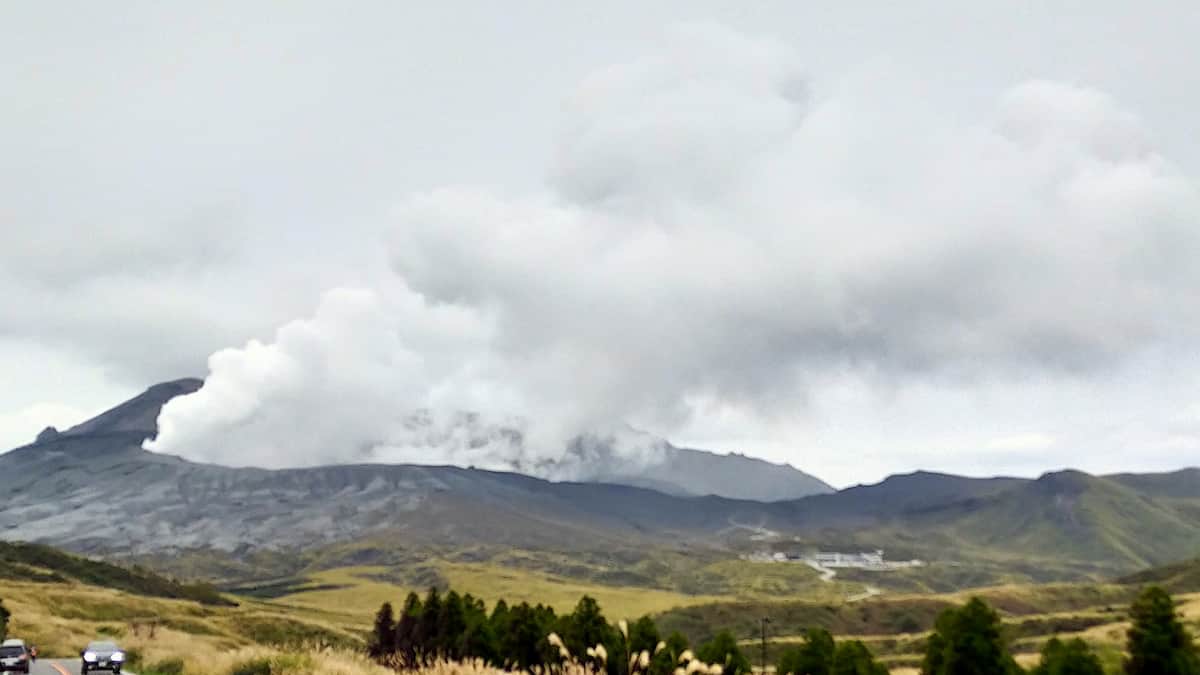 阿蘇山の噴火は続く！危険だけじゃない自然の恵みが豊富